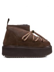 Inuikii Śniegowce Classic Low Platform 75104-105 Brązowy. Brązowe śniegowce Inuikii, bez wzorów, ze skóry, bez zapięcia. Za 2,139.00 zł.
