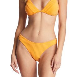 Dół od stroju kąpielowego Billabong In The Loop Isla. Żółte bikini Billabong, bez wzorów, sportowe. Za 94.99 zł.