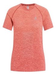 Odlo Koszulka funkcyjna "Essential Seamless" w kolorze czerwonym rozmiar: S. Czerwone t-shirty sportowe ODLO, s, bez wzorów, z materiału, bez ramiączek, outdoorowe. Za 137.10 zł.