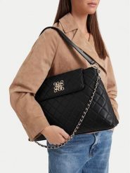 Nine West Torebka CEO-SILHOETTE STORY-LDA9387 Czarny. Czarne torebki klasyczne Nine West, bez wzorów, ze skóry, bez dodatków. Za 269.99 zł.