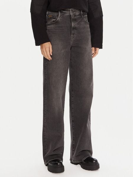 G-Star Raw Jeansy Deck 2.0 D23591-D874 Szary Wide Leg. Szare jeansy G-Star Raw, bez wzorów, z bawełny, retro. Za 489.99 zł.