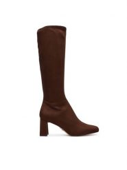 Steve Madden Kozaki Holly 11003501 Brązowy jasny. Brązowe kozaki Steve Madden, bez wzorów, ze skóry, bez obcasa, na płaskiej podeszwie, bez zapięcia. Za 599.99 zł.