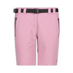 Szorty damskie CMP. Czerwone szorty CMP, bez wzorów, sportowe. Za 203.50 zł.