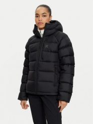 Haglöfs Kurtka puchowa Rosson 607468 Czarny Relaxed Fit. Czarne kurtki Haglöfs, l, bez wzorów, z puchu, bez kaptura. Za 659.99 zł.