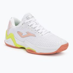 Buty do tenisa damskie Joma Ace Lady T. Białe buty treningowe Joma, bez wzorów, z materiału, bez zapięcia, tenisowe. Za 239.99 zł.