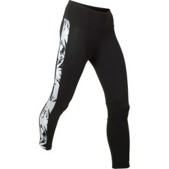 Legginsy sportowe, dł. 3/4, Level 1 bonprix czarno-srebrnoszary. Legginsy marki bonprix. Za 89.99 zł.