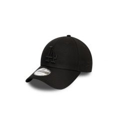 Czapka z daszkiem New Era 9FORTY MLB Los Angeles Dodgers Czarna - 12052000. Czarne czapki z daszkiem New Era, bez wzorów, sportowe. Za 90.46 zł.