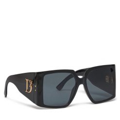Okulary przeciwsłoneczne Dsquared2. Czarne okulary przeciwsłoneczne Dsquared2, bez wzorów. Za 999.99 zł.