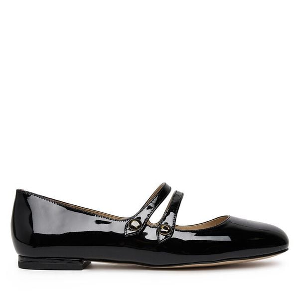 Baleriny Coach. Czarne baleriny Coach, bez wzorów, bez obcasa, bez zapięcia. Za 469.99 zł.