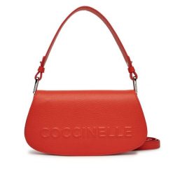 Torebka Coccinelle. Brązowe torebki klasyczne Coccinelle, bez wzorów, klasyczne, bez dodatków. Za 979.99 zł.