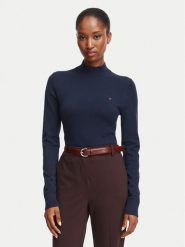 Tommy Hilfiger Golf WW0WW51383 Granatowy Regular Fit. Niebieskie swetry Tommy Hilfiger, xs, bez wzorów, z bawełny, bez ramiączek. Za 409.99 zł.