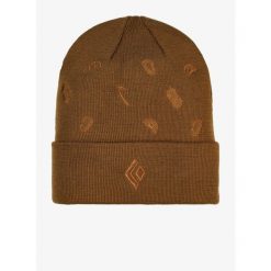 Czapka zimowa Black Diamond Gear Beanie - dark curry. Brązowe czapki zimowe Black Diamond, bez wzorów, sportowe. Za 96.99 zł.
