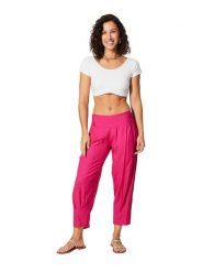 Aller Simplement Spodnie w kolorze różowym rozmiar: 34/36. Różowe spodnie materiałowe Aller Simplement, bez wzorów, z materiału. Za 56.99 zł.