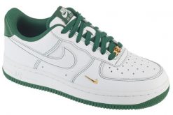 Buty sportowe Sneakersy damskie, Air Force 1 07 W Mini Jewel. Białe buty treningowe Nike, bez wzorów, z materiału, przed kostkę, bez zapięcia, trekkingowe, Nike Air Force. Za 529.99 zł.