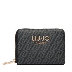 Portfel Liu Jo. Czarne portfele Liu Jo, bez wzorów. Za 249.99 zł.