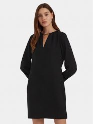 Lauren Ralph Lauren Sukienka codzienna 250919769001 Czarny Regular Fit. Czarne sukienki Lauren Ralph Lauren, na co dzień, bez wzorów, z syntetyku, bez kołnierzyka, bez ramiączek, proste. Za 979.99 zł.