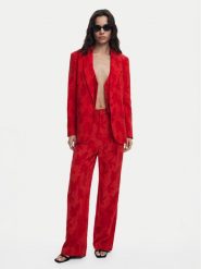 Desigual Marynarka Misuri 25SWEW18 Czerwony Regular Fit. Czerwone marynarki i żakiety Desigual, xl, bez wzorów, z bawełny, bez ramiączek. Za 449.99 zł.