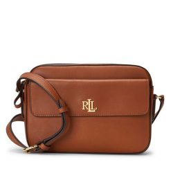 Torebka LAUREN RALPH LAUREN. Brązowe listonoszki Lauren Ralph Lauren, bez wzorów, bez dodatków. Za 1,399.00 zł.