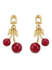 Coach Kolczyki 37571170 Złoty. Żółte kolczyki Coach, metalowe. Za 559.99 zł.