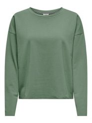 JDY Bluza w kolorze zielonym rozmiar: S. Zielone bluzy JDY, s, bez wzorów, z bawełny, bez ramiączek, bez kaptura. Za 92.21 zł.