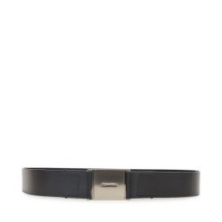 Pasek Calvin Klein. Czarne paski Calvin Klein, bez wzorów. Za 119.99 zł.