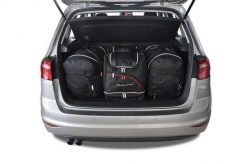 Torby Do Bagażnika Vw Golf Sportsvan 2013-2020 4Szt Kjust. Czarne swetry KJUST, s, bez wzorów, z kauczuku, sportowe, bez ramiączek. Za 1,142.00 zł.