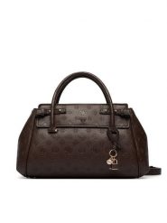 Guess Torebka Diana HWPD97 27060 Brązowy ciemny. Brązowe torebki klasyczne Guess, z aplikacjami, ze skóry, bez dodatków. Za 634.99 zł.