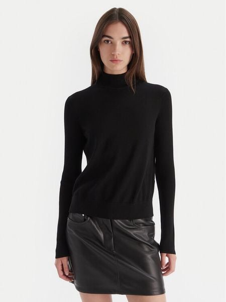 HUGO Golf Sedenniak 50549771 Czarny Regular Fit. Czarne swetry Hugo, m, bez wzorów, z wełny, bez ramiączek. Za 609.99 zł.