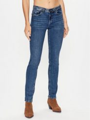 Liu Jo Jeansy UF3016 D4391 Niebieski Slim Fit. Niebieskie jeansy Liu Jo, bez wzorów, z bawełny. Za 449.99 zł.