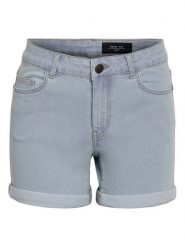 Noisy May Szorty jeansowe Debby 27032491 Niebieski Slim Fit. Niebieskie szorty Noisy May, bez wzorów, z bawełny. Za 79.99 zł.