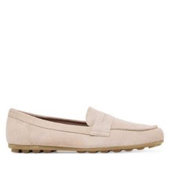 Mokasyny Tamaris. Czerwone mokasyny Tamaris, bez wzorów. Za 319.99 zł.