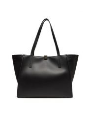Calvin Klein Torebka Ck Narrate Shopper K60K612988 Czarny. Czarne shopper bag Calvin Klein, bez wzorów, ze skóry, bez dodatków. Za 649.99 zł.