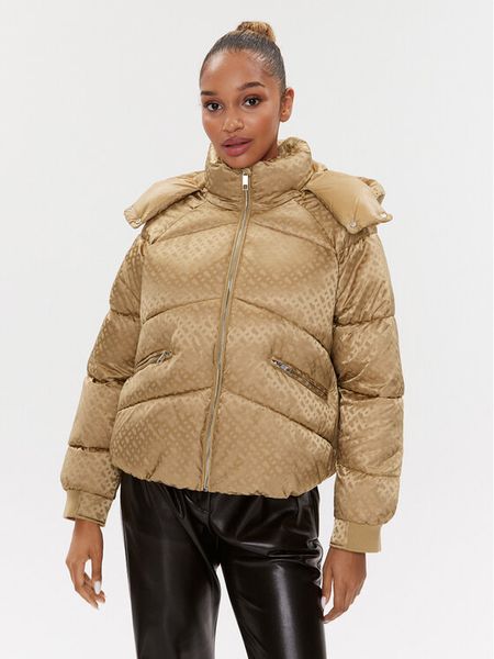 BOSS Kurtka zimowa Paxe 50498776 Beżowy Relaxed Fit. Brązowe kurtki Boss, na zimę, bez wzorów, z syntetyku, bez kaptura. Za 1,419.00 zł.