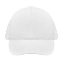 Czapka baseballowa 5-panelowa Sol's Seoul. Białe czapki z daszkiem SOL'S, bez wzorów. Za 30.00 zł.