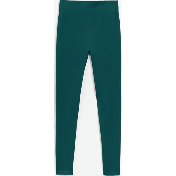 Legginsy z wysokim stanem - Turkusowy. Niebieskie legginsy House, bez wzorów. Za 59.99 zł.