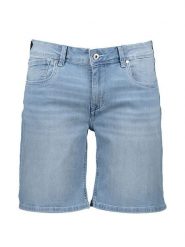 Pepe Jeans Szorty dżinsowe w kolorze błękitnym rozmiar: W26. Niebieskie szorty Pepe Jeans, z aplikacjami, z jeansu, klasyczne. Za 110.04 zł.