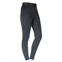 Legginsy jeździeckie damskie HORKA Kate. Szare legginsy Horka, bez wzorów, z poliesteru, eleganckie. Za 301.00 zł.
