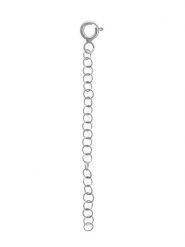 Lodie Silver Srebrny łańcuszek przedłużający - dł. 5 cm rozmiar: onesize. Szare łańcuszki Lodie Silver, srebrne. Za 28.51 zł.