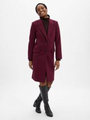 BOSS Płaszcz wełniany - Classin Kobiety Wełna czerwony|lila, 36. Czerwone płaszcze Boss, bez wzorów, z wełny, eleganckie, bez kaptura. Za 1,899.95 zł.