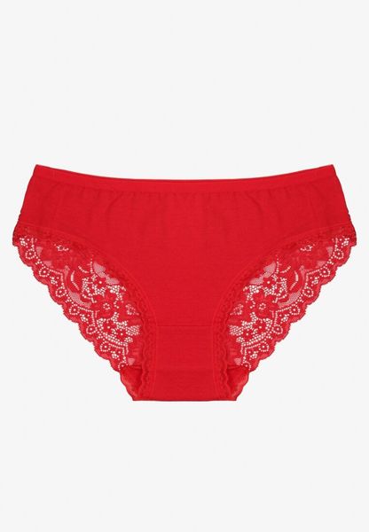 Czerwone Majtki Figi Zdobione Koronką Venissella. Czerwone figi Born2be, z aplikacjami, z bawełny. Za 9.99 zł.
