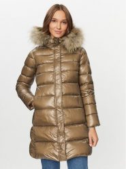 Hetregó Kurtka puchowa Lilith 8K726M 23WD05 Brązowy Regular Fit. Brązowe kurtki HETREGO, na zimę, m, bez wzorów, z puchu, bez kaptura. Za 1,219.00 zł.