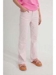 Josephine & Co Spodnie "Serge" w kolorze jasnoróżowym rozmiar: 44. Różowe spodnie materiałowe Josephine & Co, bez wzorów, z materiału. Za 239.99 zł.