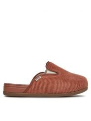 Vans Klapki Harbor Mule Vr3 VN000BCDCLA1 Różowy. Czerwone klapki Vans, bez wzorów, z materiału, bez obcasa, bez zapięcia. Za 319.99 zł.
