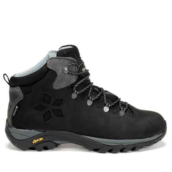 Buty trekkingowe damskie Chiruca Monique. Czarne buty trekkingowe Chiruca, z gore-texu, bez zapięcia. Za 881.00 zł.