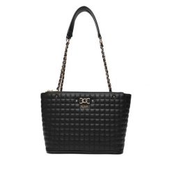 Torebka Guess. Czarne torebki klasyczne Guess, z aplikacjami, klasyczne, bez dodatków. Za 489.99 zł.
