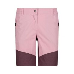 Damskie szorty bermudzkie CMP. Czerwone szorty CMP, bez wzorów, sportowe. Za 176.50 zł.