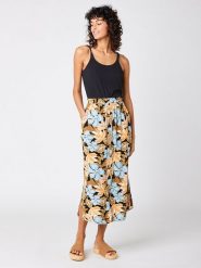 Rip Curl Spódnica w kolorze błękitno-jasnobrązowym rozmiar: M. Brązowe spódnice Rip Curl, m, bez wzorów, z wiskozy, maxi. Za 127.95 zł.