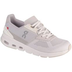 On Running Buty do biegania On Cloudrift 8797709 białe. Białe buty do biegania bez wzorów, z gumy, bez zapięcia, do biegania. Za 880.04 zł.