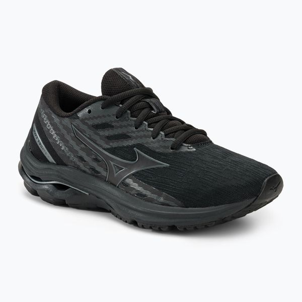 Buty do biegania damskie Mizuno Wave Equate 7. Czarne buty do biegania Mizuno, bez wzorów, z gumy, bez zapięcia, do biegania, mizuno wave. Za 239.99 zł.