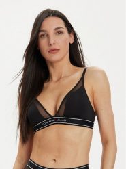 Tommy Hilfiger Biustonosz braletka UW0UW05130 Czarny. Czarne biustonosze Tommy Hilfiger, bez wzorów, z syntetyku. Za 99.99 zł.